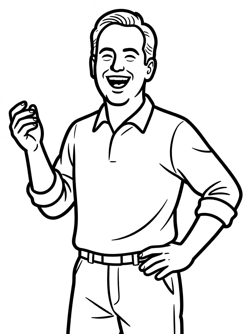 Tom Hanks laughing