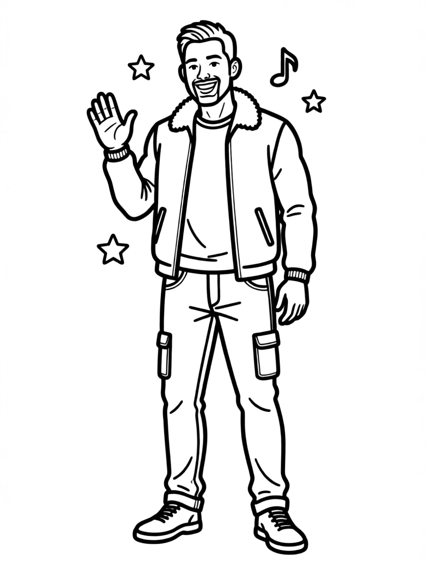 Will Smith wearing a cool outfit