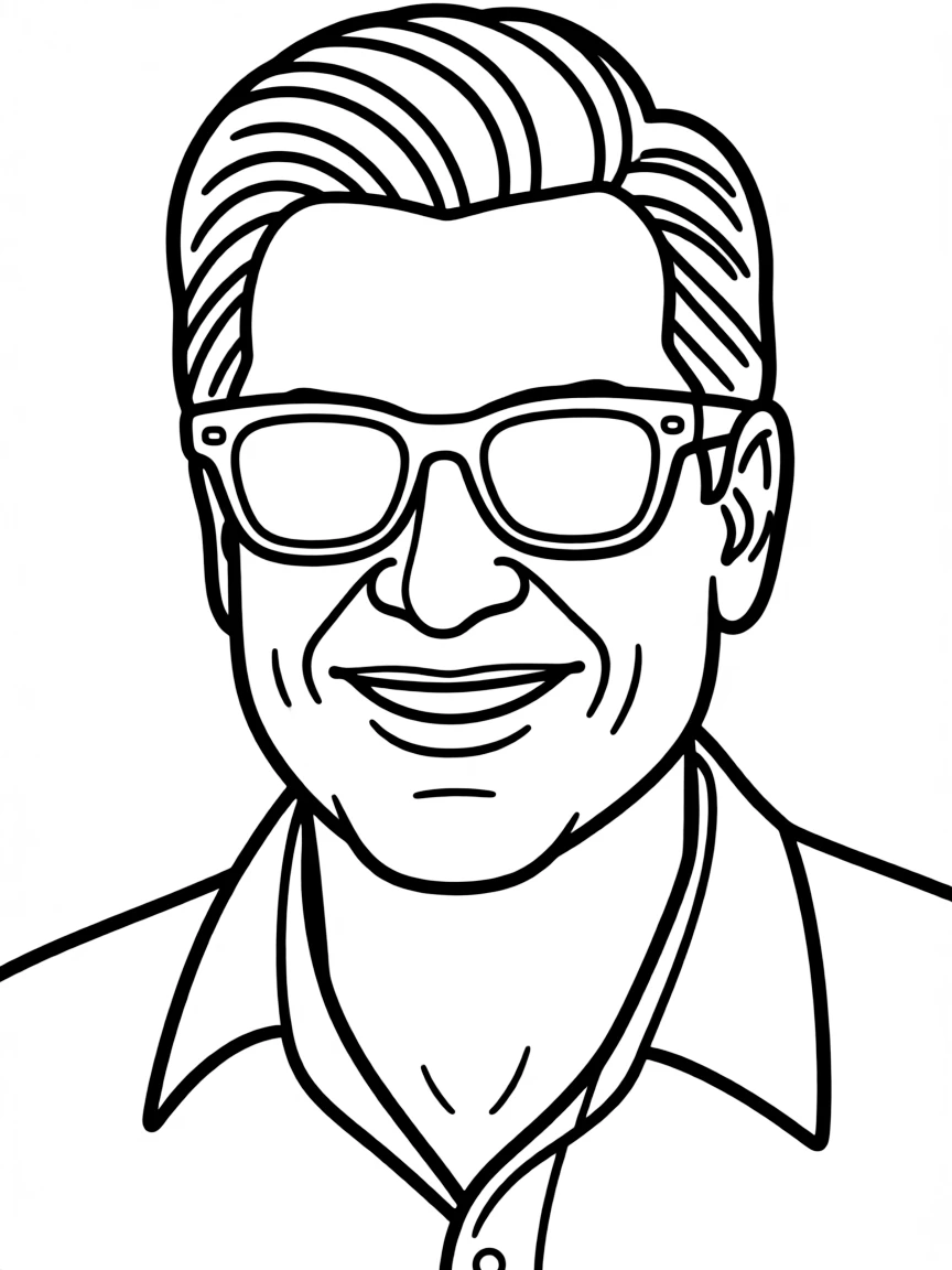 George Clooney with sunglasses