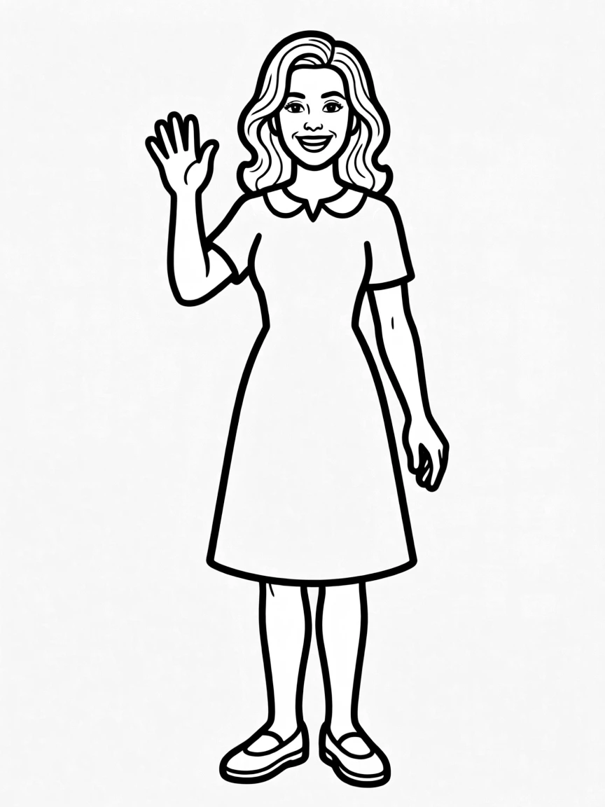 Julia Roberts waving
