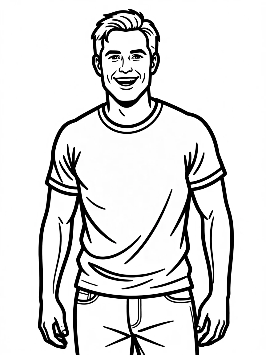 Chris Pratt smiling