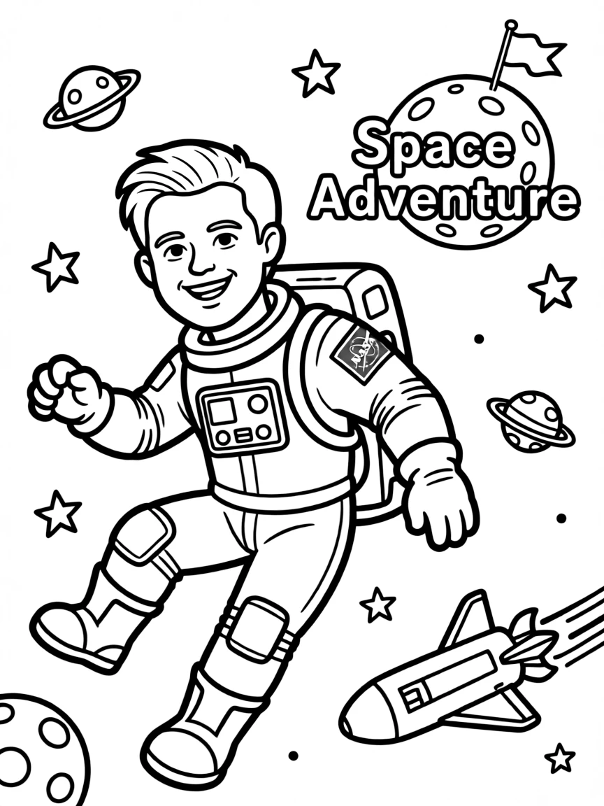 Chris Pratt in space