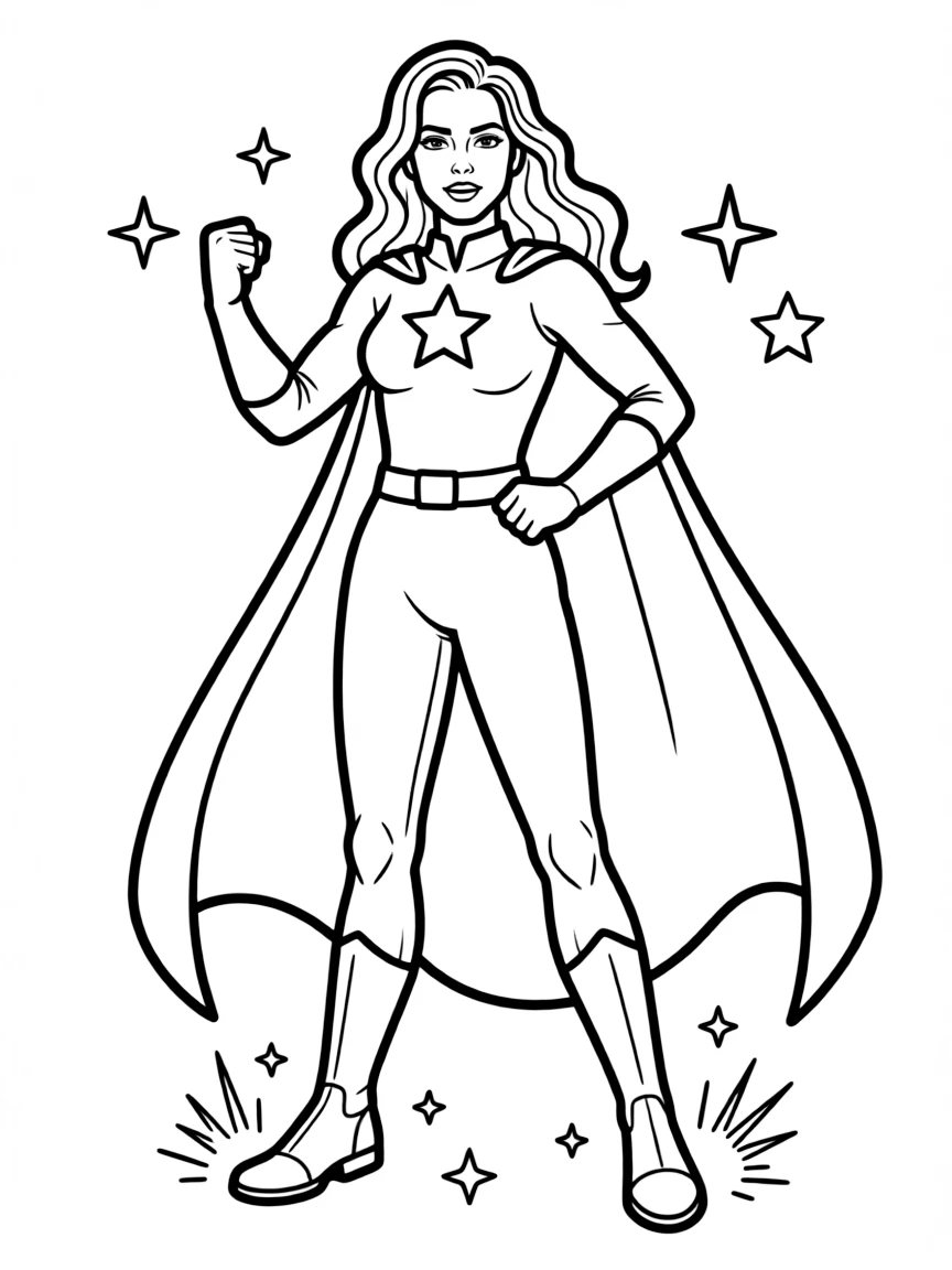Gal Gadot as a superhero