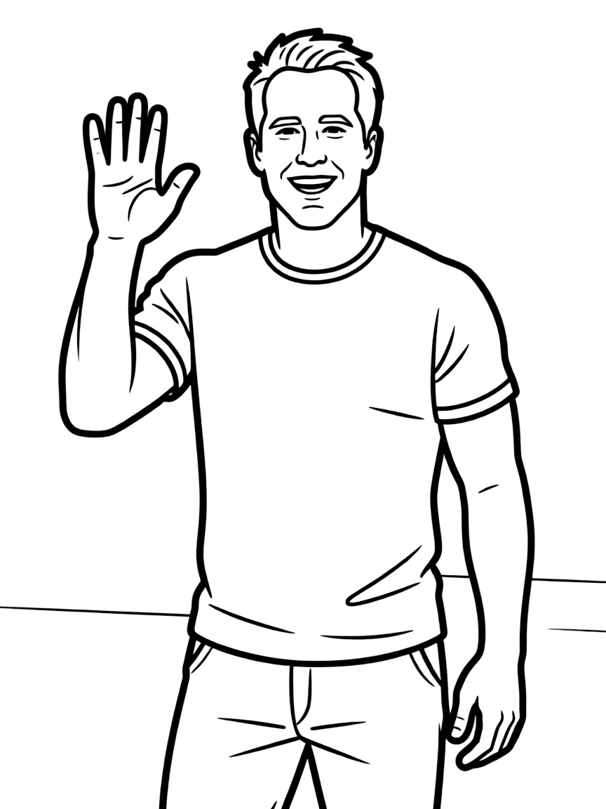 Ryan Reynolds smiling
