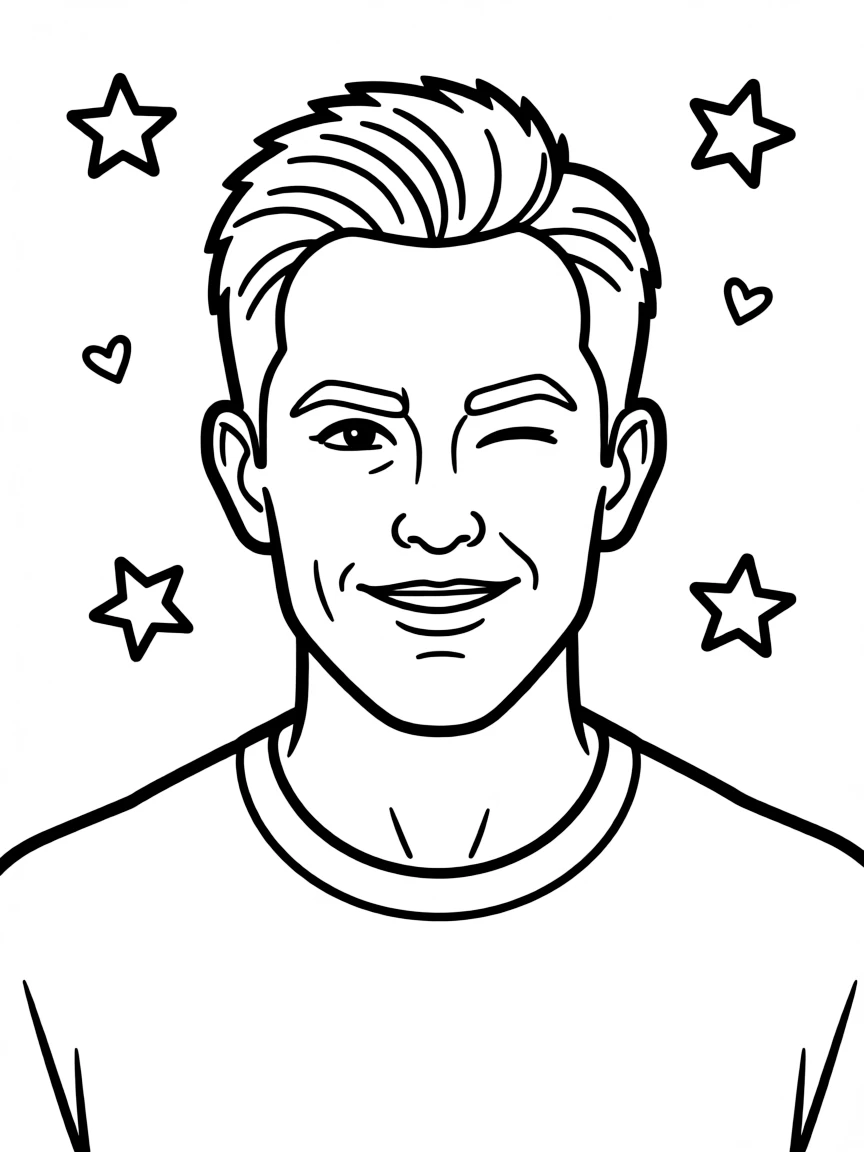 Ryan Reynolds winking