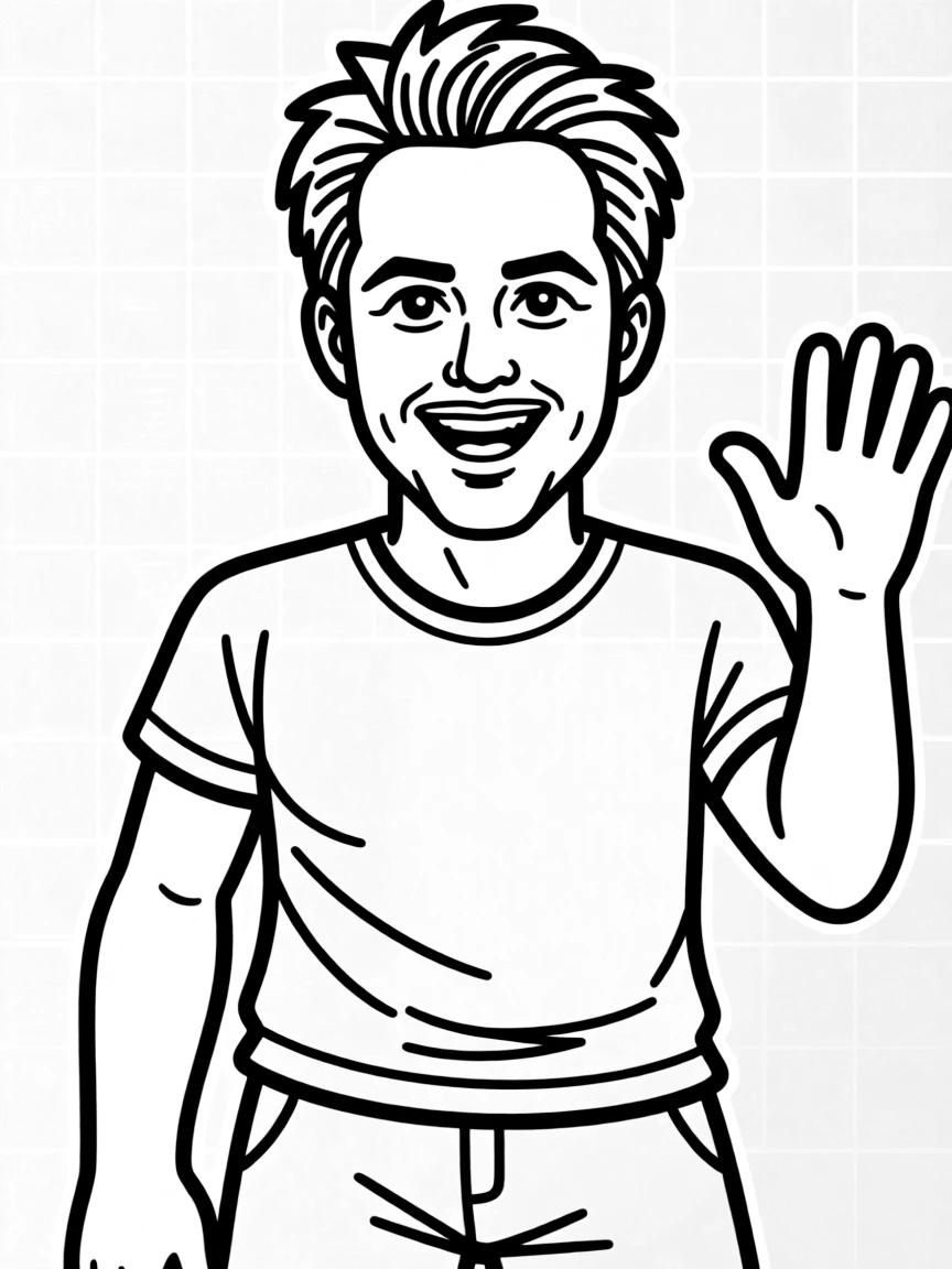 Robert Downey Jr. smiling