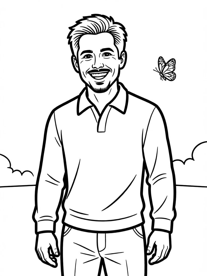 Robert Downey Jr. happy