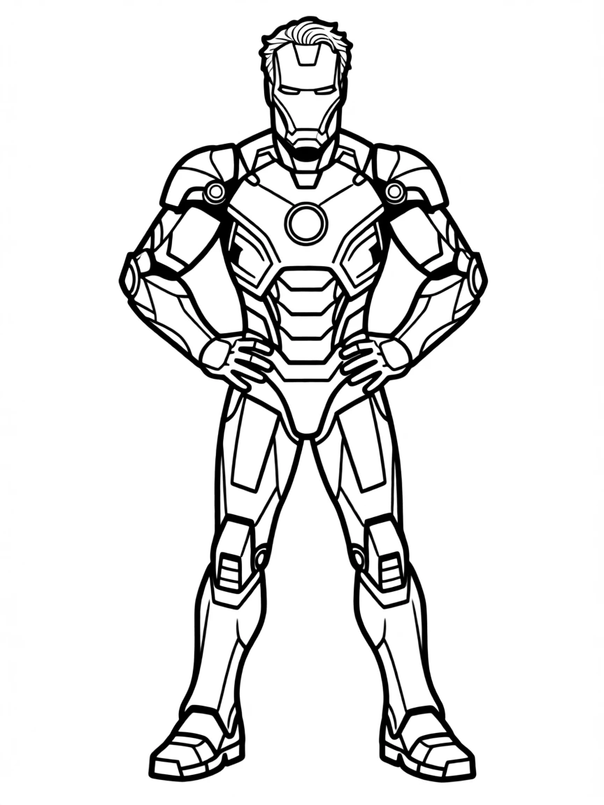 Robert Downey Jr. as Iron Man