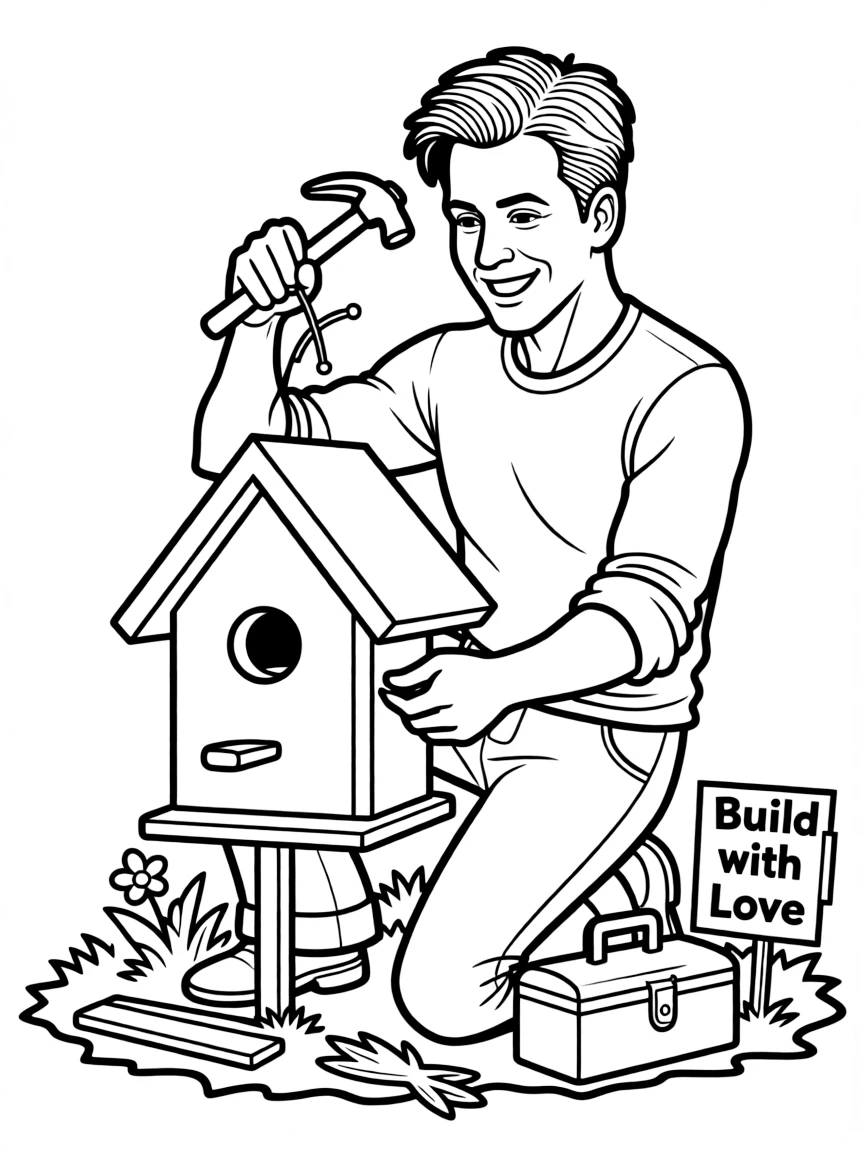 Robert Downey Jr. building something