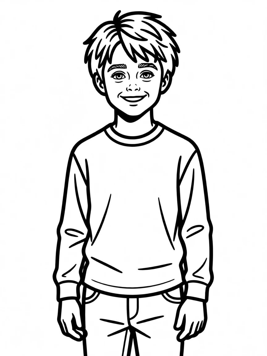 Daniel Radcliffe smiling