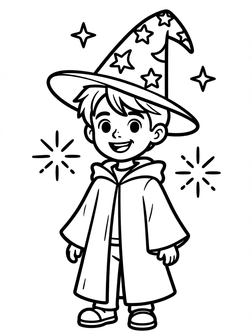 Daniel Radcliffe with a happy wizard hat