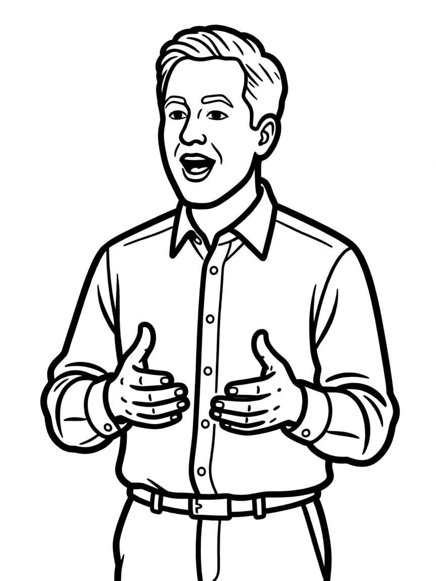Steve Carell talking