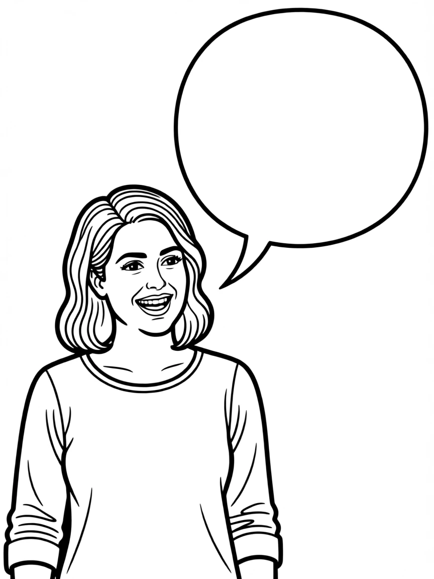 Amy Poehler talking