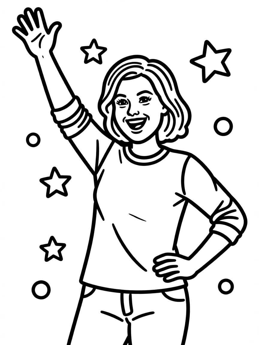 Amy Poehler looking energetic