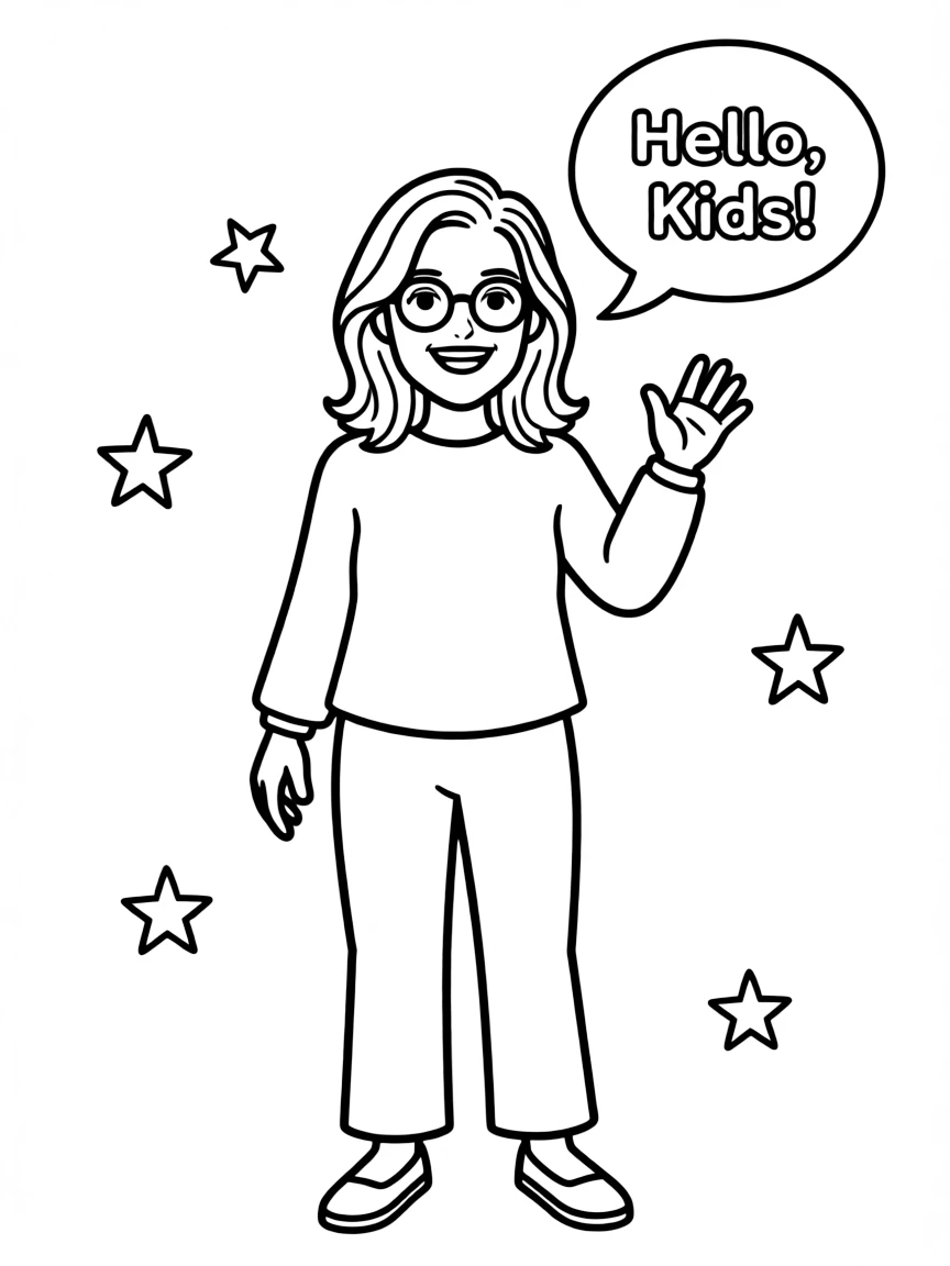 Tina Fey with glasses