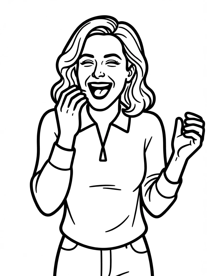 Tina Fey laughing
