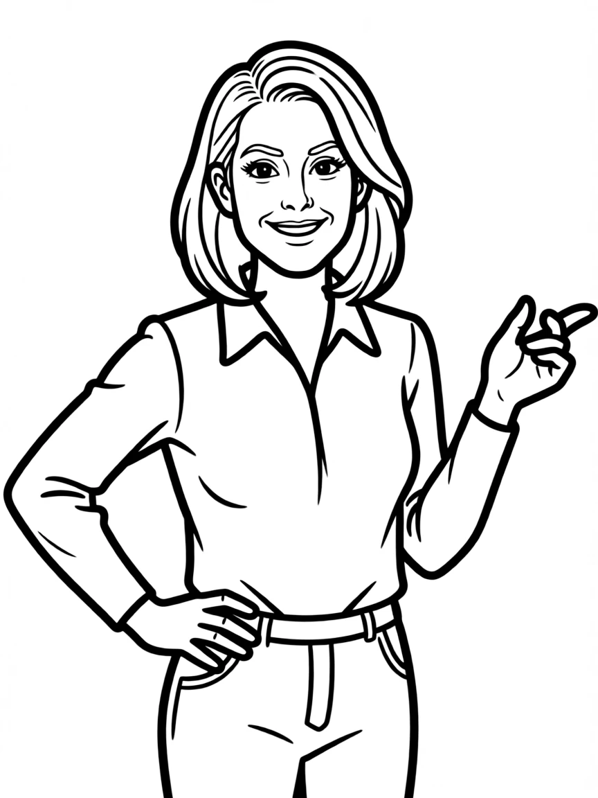 Tina Fey with a witty expression