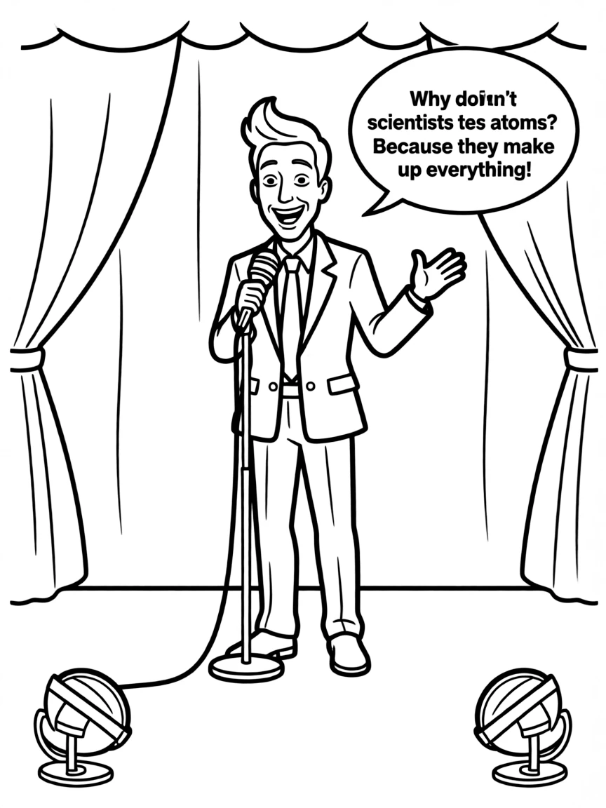 Conan O'Brien making a joke