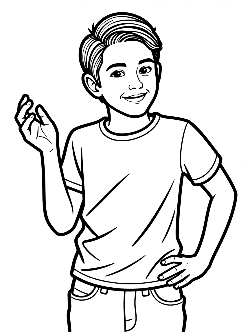 Trevor Noah with a clever smile