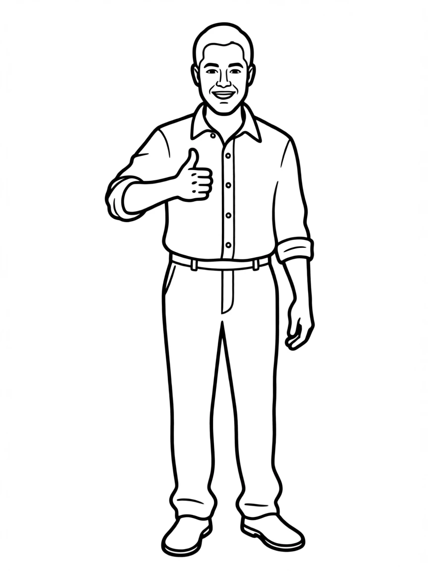 Trevor Noah giving a thumbs up