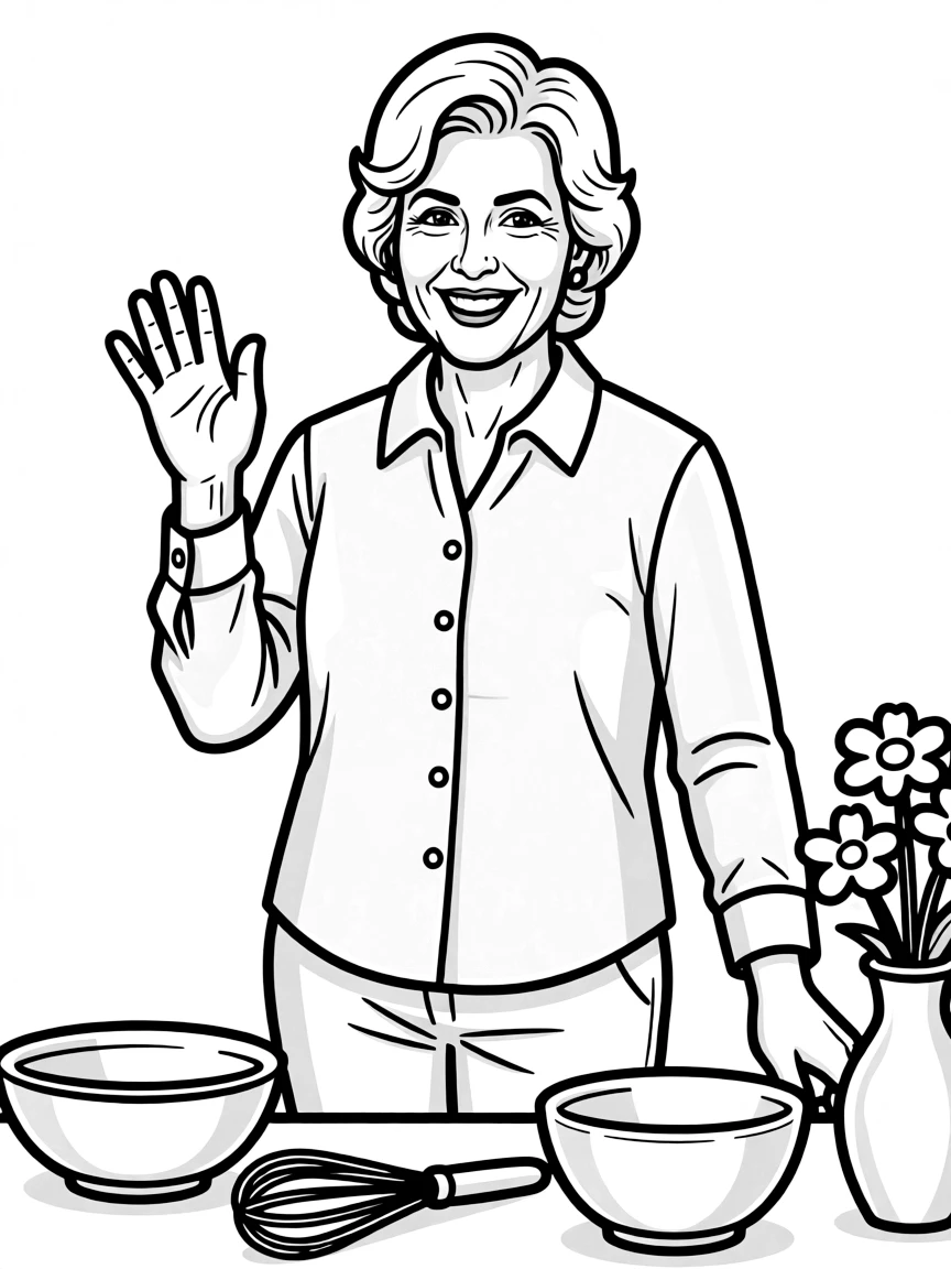 Martha Stewart smiling