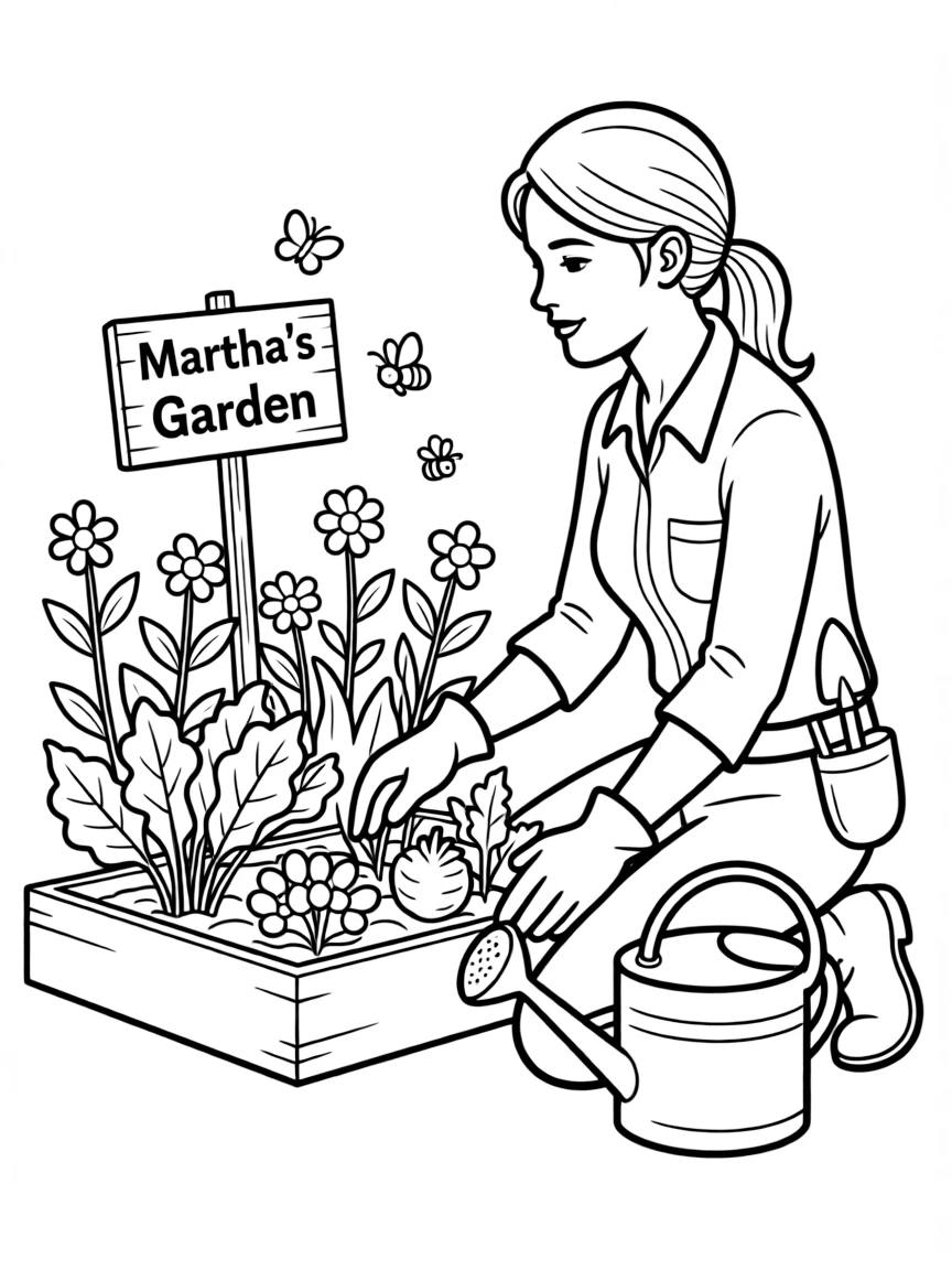 Martha Stewart gardening