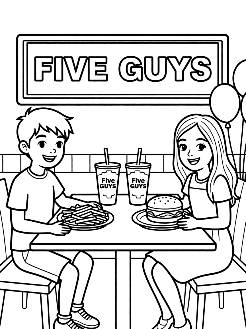 Five Guys food