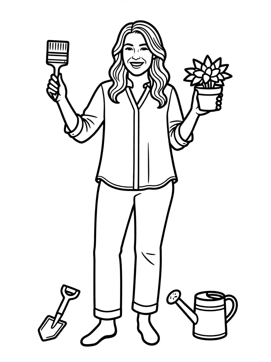 Joanna Gaines happy