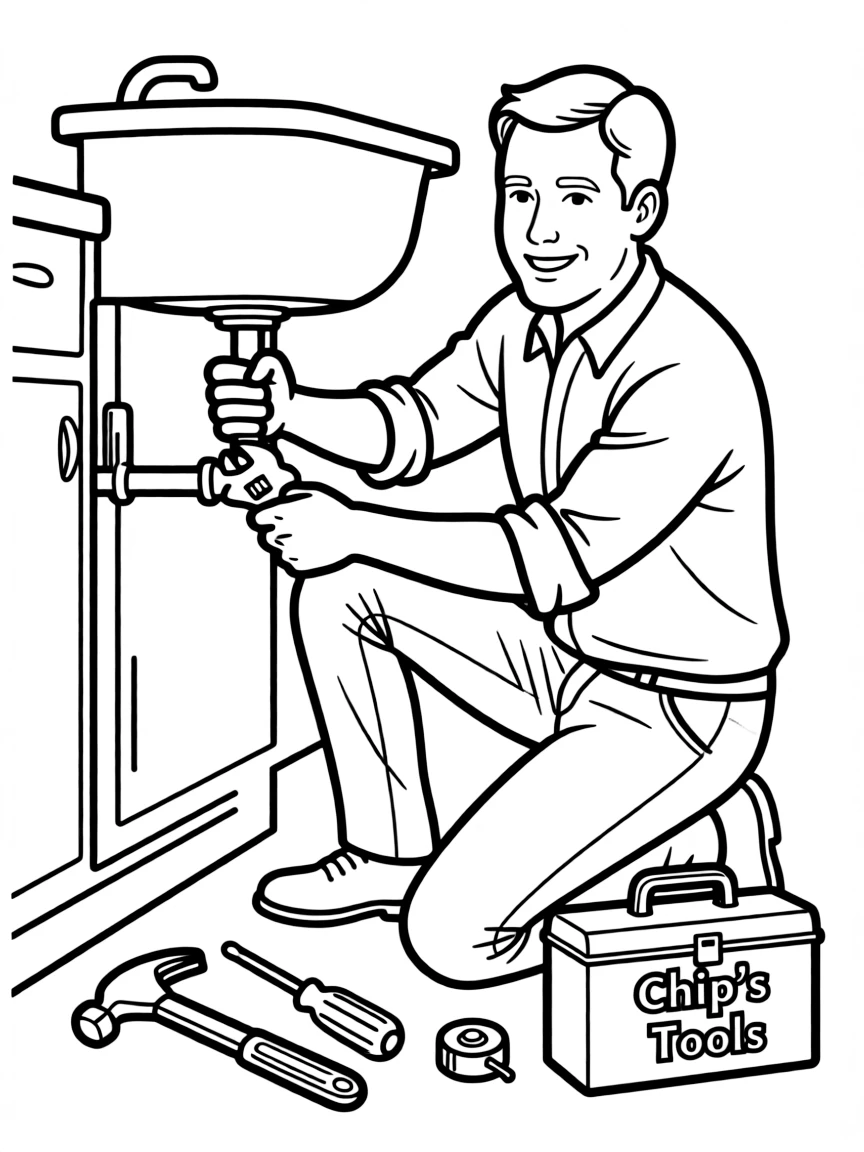 Chip Gaines fixing things