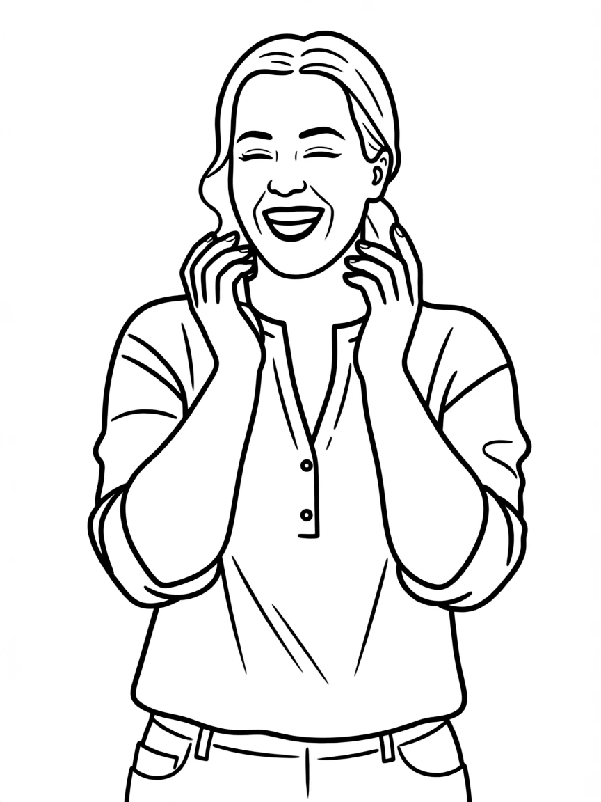 Amy Schumer laughing