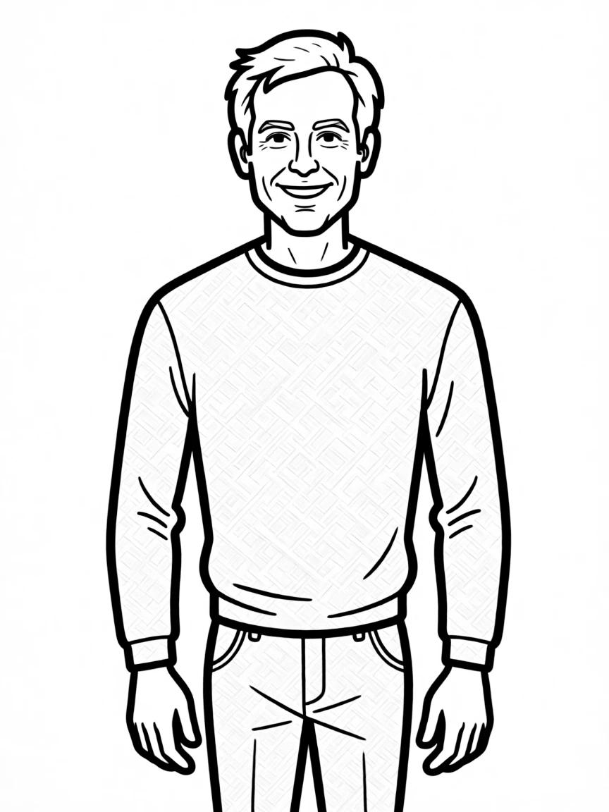 Larry David smiling