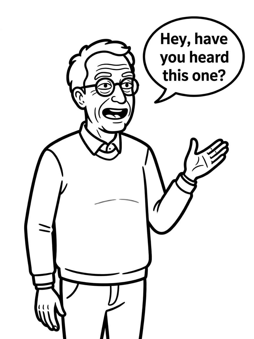 Larry David talking
