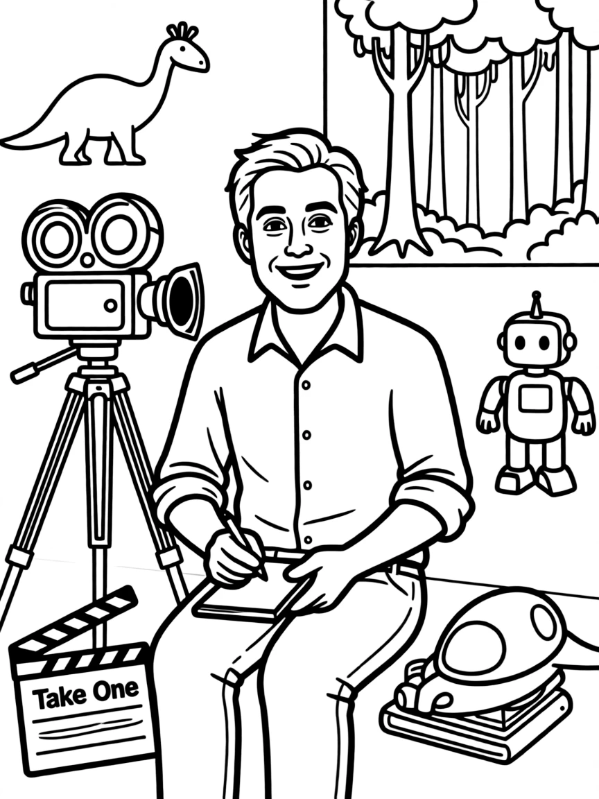 Steven Spielberg with a big imagination