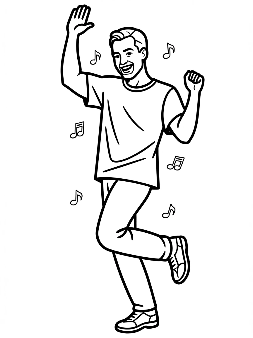 Will Smith dancing with a fresh beat