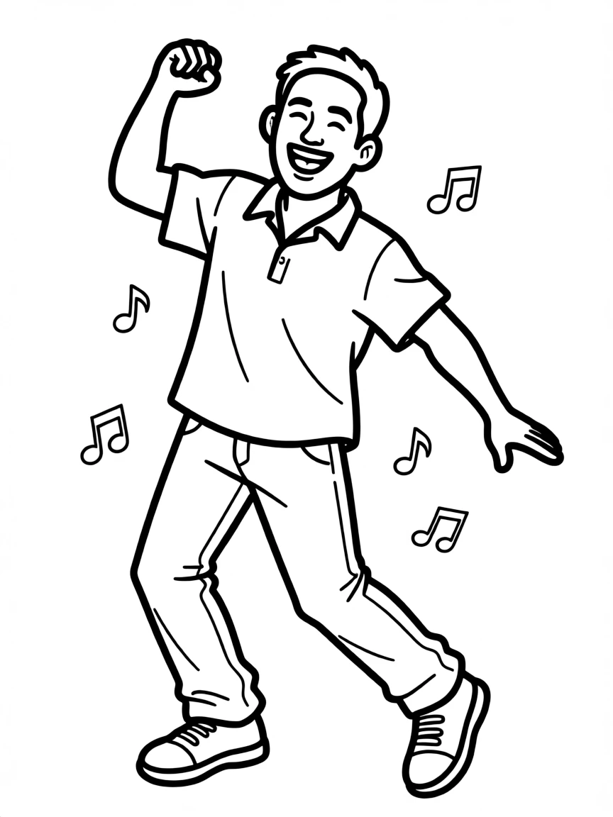 Will Smith with a happy dance move