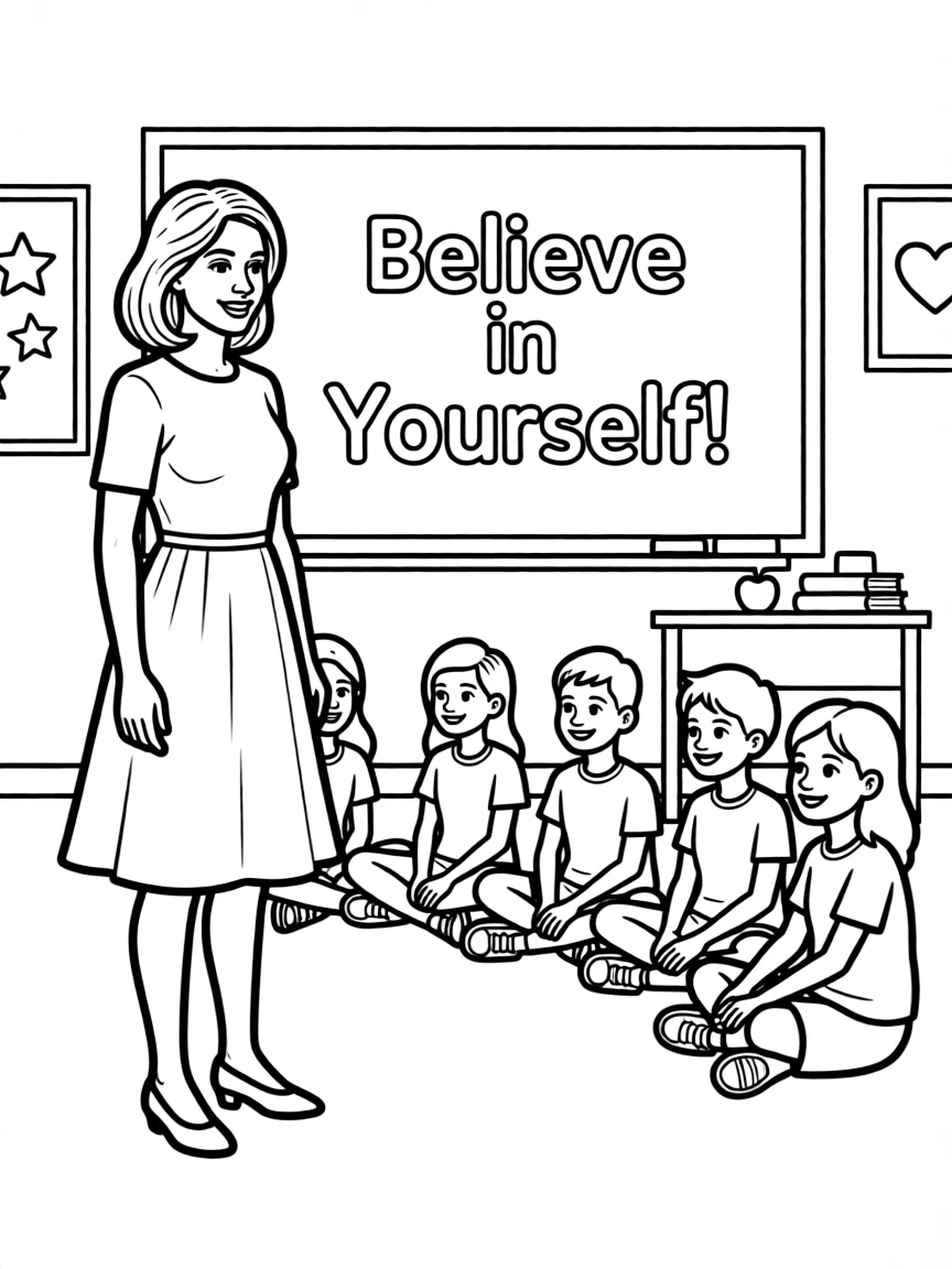 Michelle Obama inspiring students