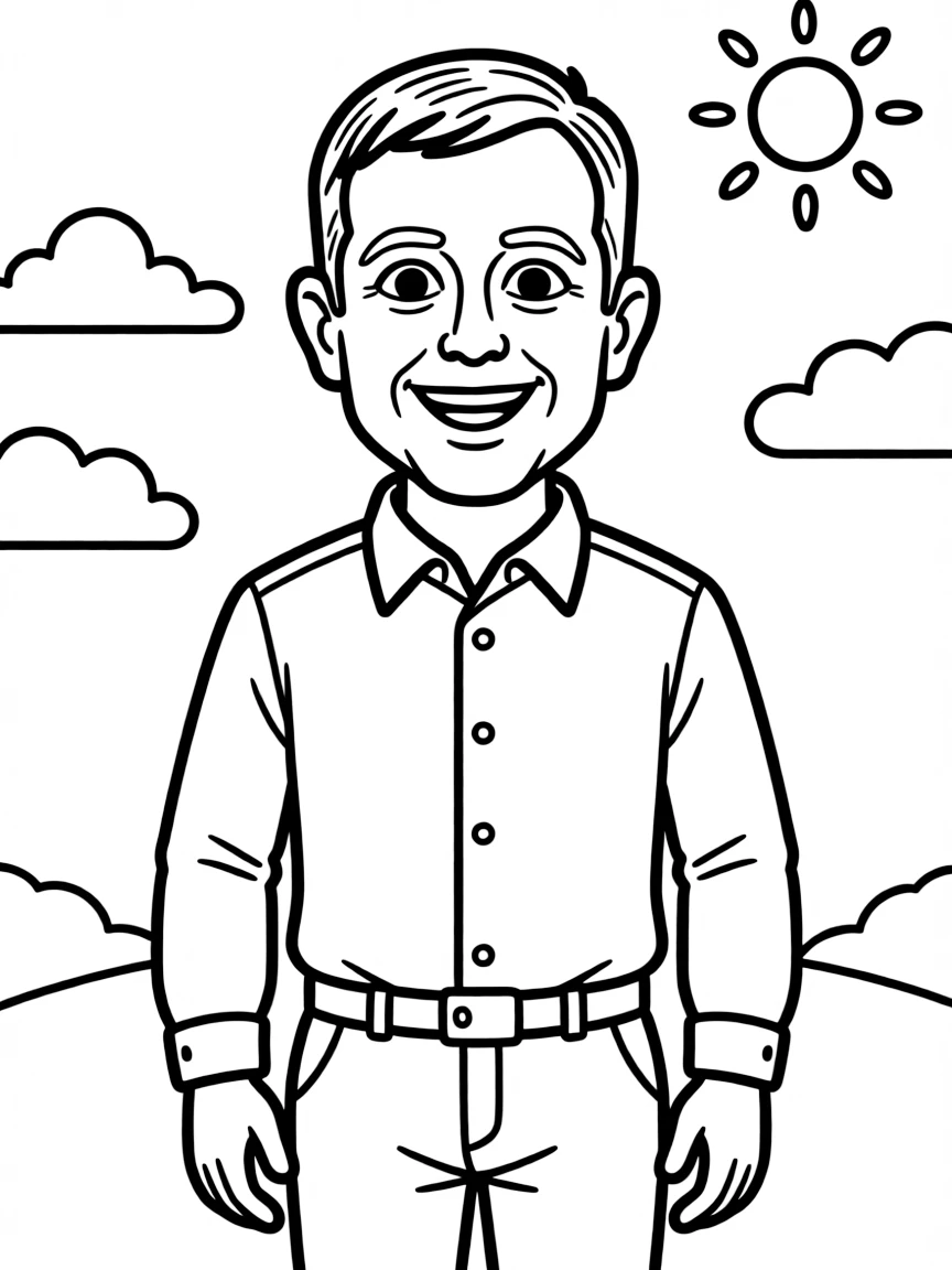 Jeff Bezos with a big smile