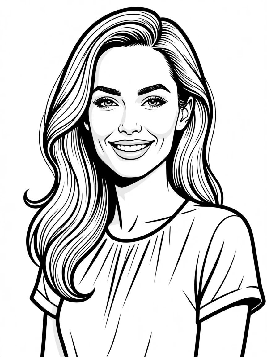 Angelina Jolie smiling kindly