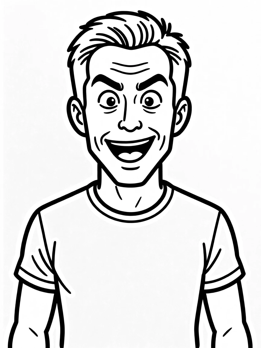 Ryan Reynolds making a comical face