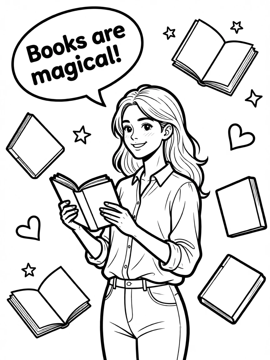 Emma Watson advocating for books
