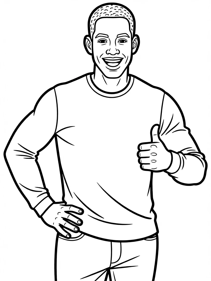 Will Smith with a happy, confident smile