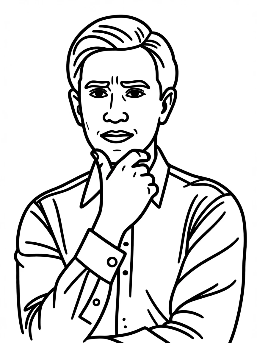 Trevor Noah with a thoughtful look
