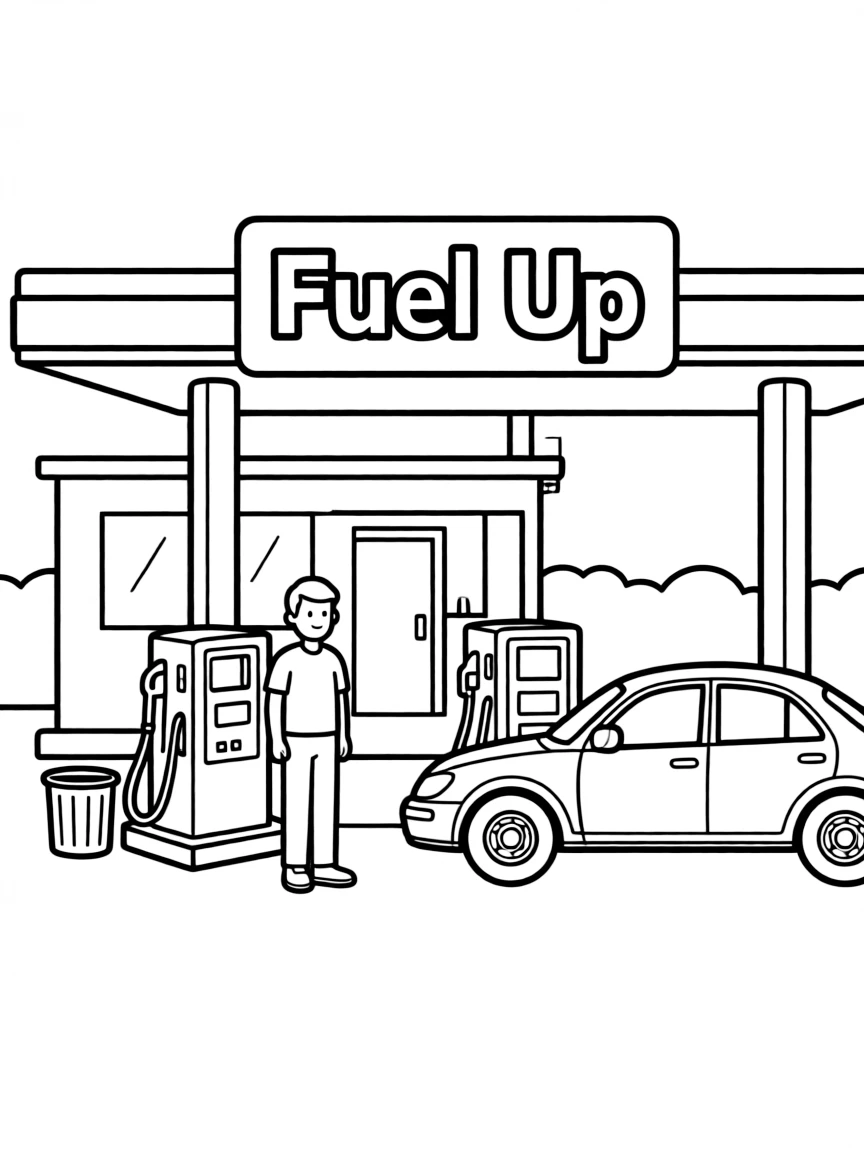 Gas station