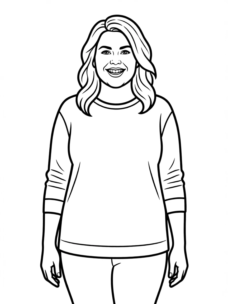 Amy Schumer with a big smile