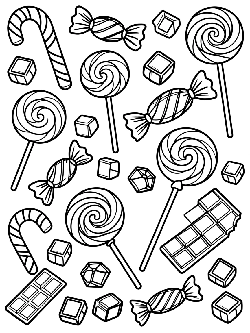 assorted candies