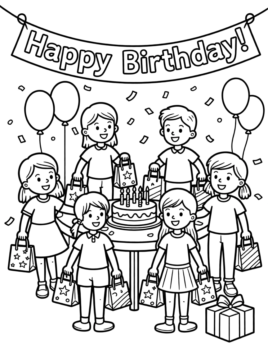 Goodie Bags for Kids Birthday Party