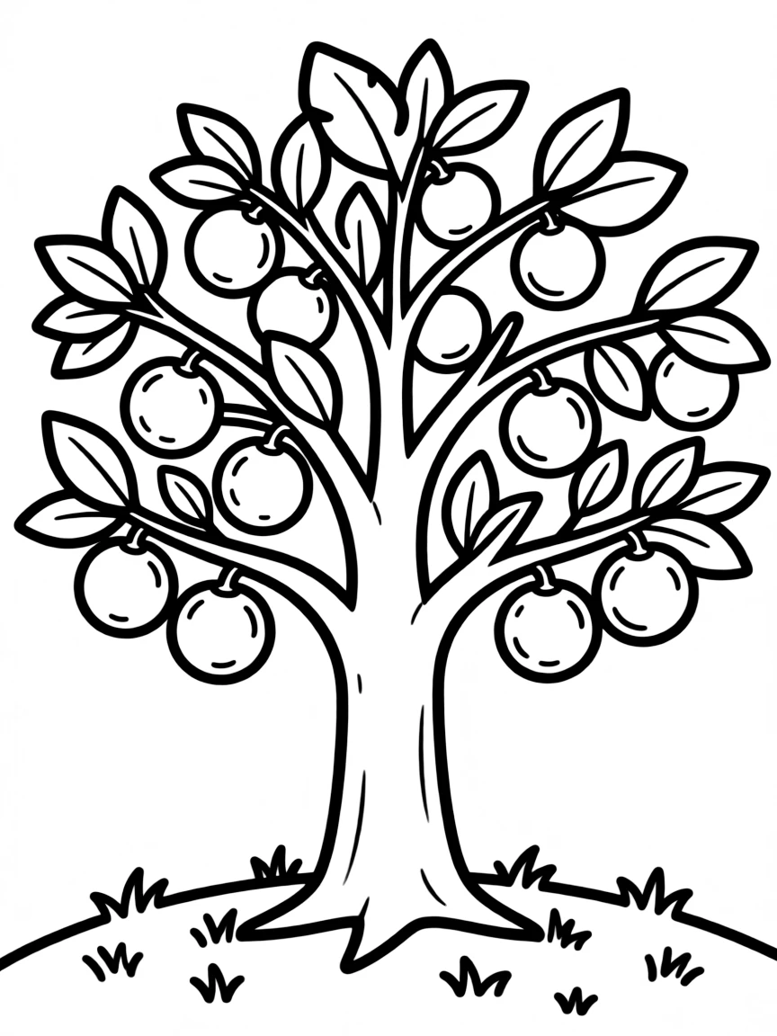 an orange tree