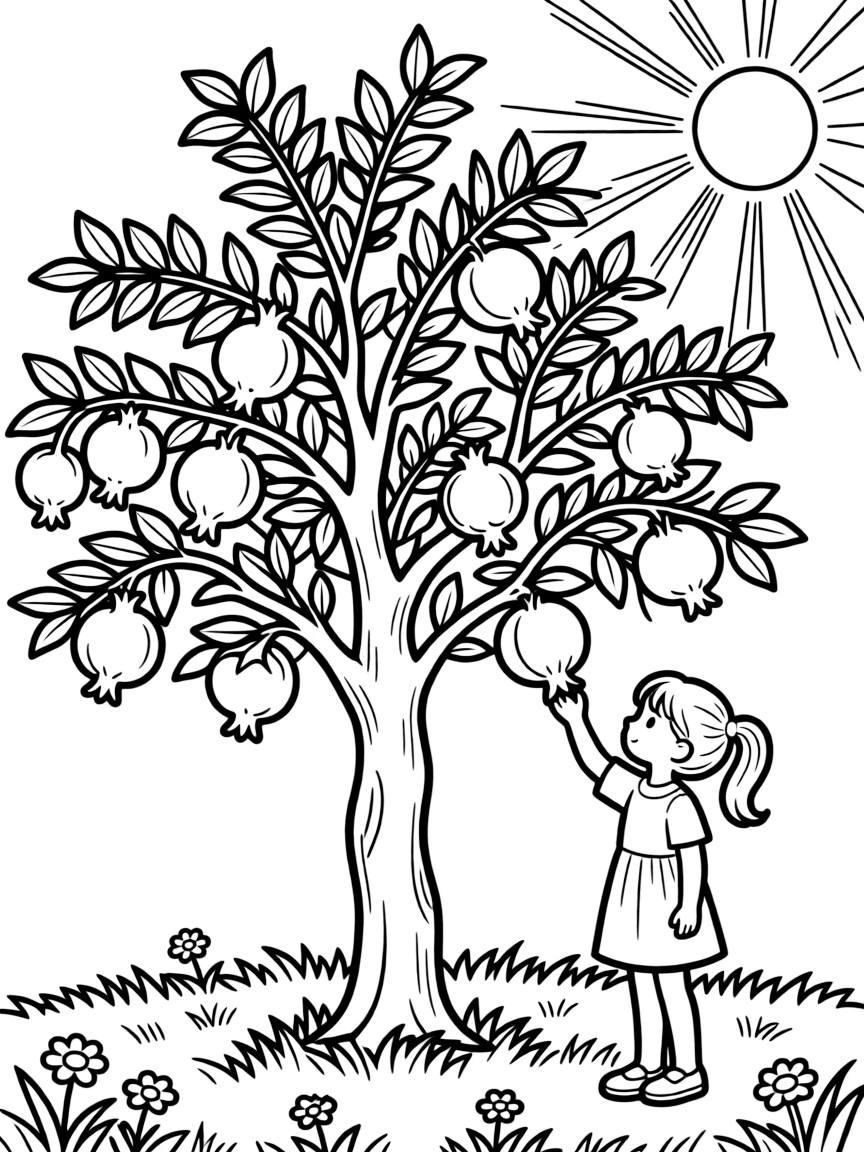 Pomegranate tree