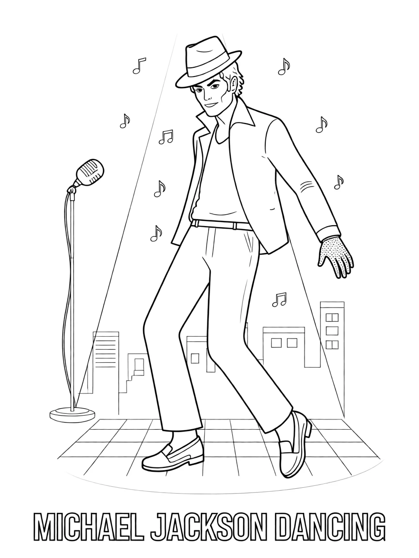Michael Jackson dancing
