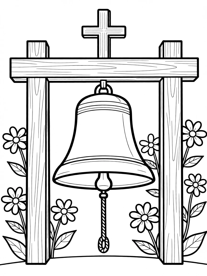 (California) California missions bell and cross